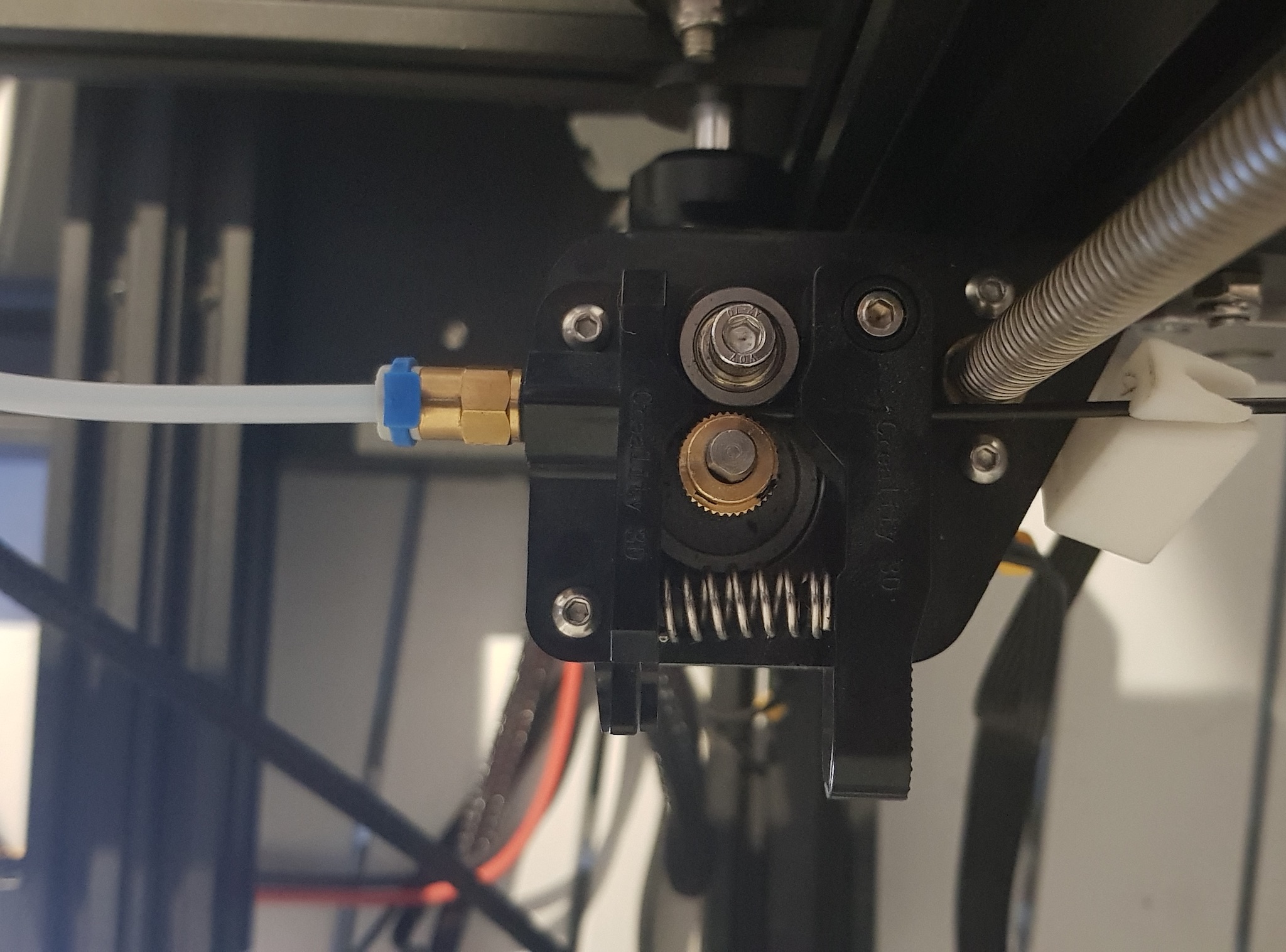 Where the fillament snapped